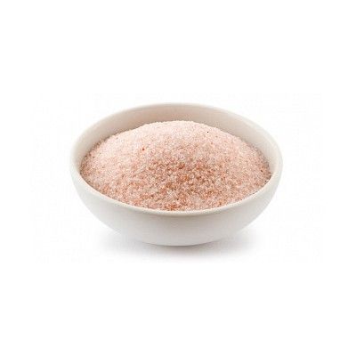 Гімалайська рожева сіль "пудра" 1 кг для лазні та сауни розовая соль пудра фото