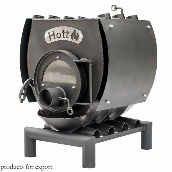 Отопительно-варочная печь булерьян Hott с перфорацией Тип-01 -250 м3 Тип-01 хотт фото
