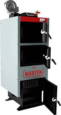 Твердопаливний котел Marten Comfort MC -33 кВт COMFORT MC -33 КВТ фото