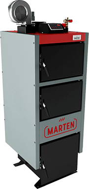 Твердопаливний котел Marten Comfort MC -40 кВт COMFORT MC -45 КВТ фото