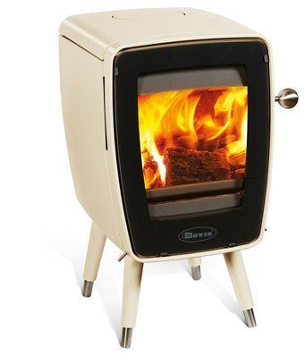 Чугунная печь Dovre Vintage 30/E8 бежевая эмаль - 5 кВт Vintage 30/E8 эмаль фото