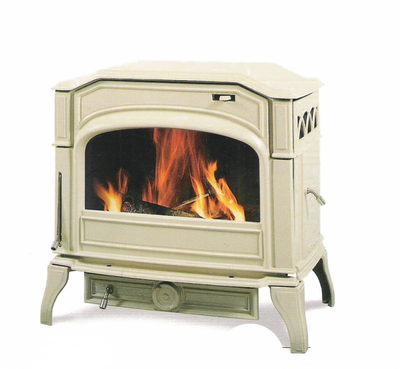 Чугунная мульти печь Dovre 750 GM/E8 бежевая эмаль- 9 кВт 750 GM/E8 эмаль фото