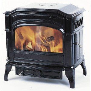 Чугунная мульти печь Dovre 750 GM/E10 глянцевый черный эмаль- 9 кВт 750 GM/E10 эмаль фото