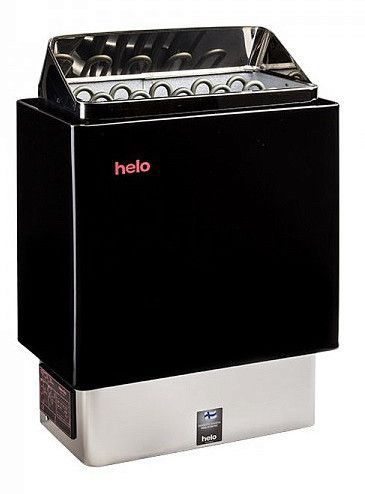 Настенная электрокаменка Helo Cup 60D черная, электрокаменки для сауны Helo CUP 60D фото