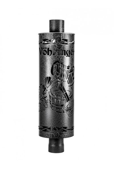 Дымоход-конвектор стартовый Ферингер Шайка-лейка антик D 115 мм, L 1 м Шайка-лейка антик фото