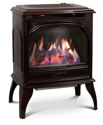 Чугунная печь Dovre 425 CB/E6 коричневая майолика эмаль- 8 кВт 425 CB/E6 эмаль фото