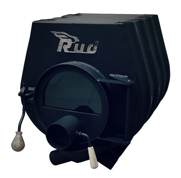 Отопительная конвекционная печь Rud Pyrotron Кантри 01 с варочной поверхностью.Обшивка декоративная Булерьян варочный тип 01 фото