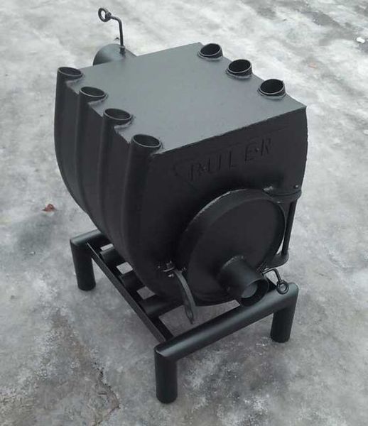 Отопительная печь Буллер (булерьян) с варочной поверхностью 01 - 200-250м3 булер варочный 01 фото
