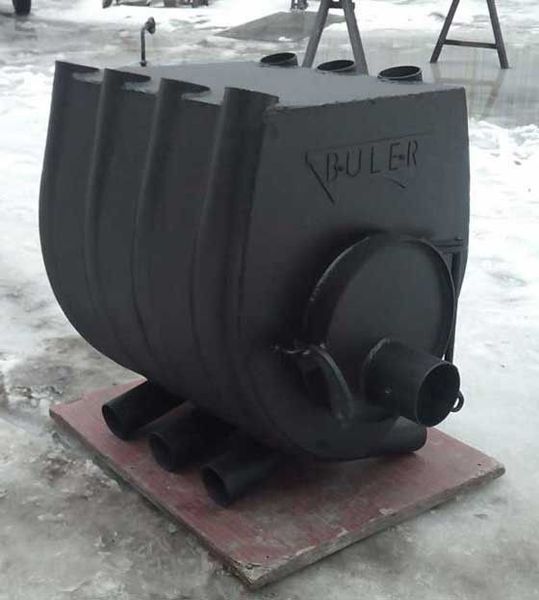 Отопительная печь Буллер (булерьян) с варочной поверхностью 01 - 200-250м3 булер варочный 01 фото