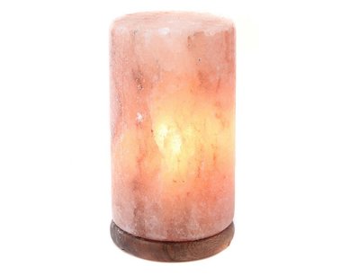 Гімалайська рожева сіль Світильник Циліндр для лазні та сауни Светильник Цилиндр фото