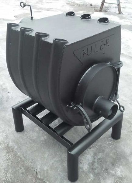 Отопительная печь Буллер (булерьян) с варочной поверхностью 03 - 600-750м3 булер варочный 03 фото