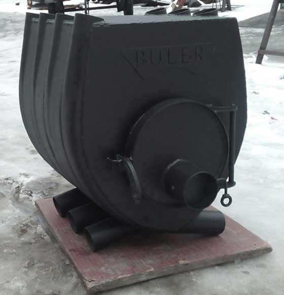 Отопительная печь Буллер (булерьян) с варочной поверхностью 04 - 1000м3 булер варочный 04 фото