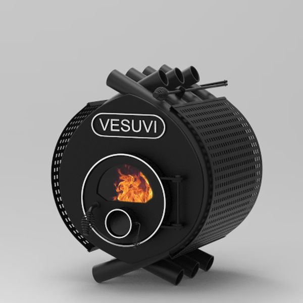 Піч опалювальна «Vesuvi» classic «01» скло або перфорація «VESUVI» classic «01»C фото