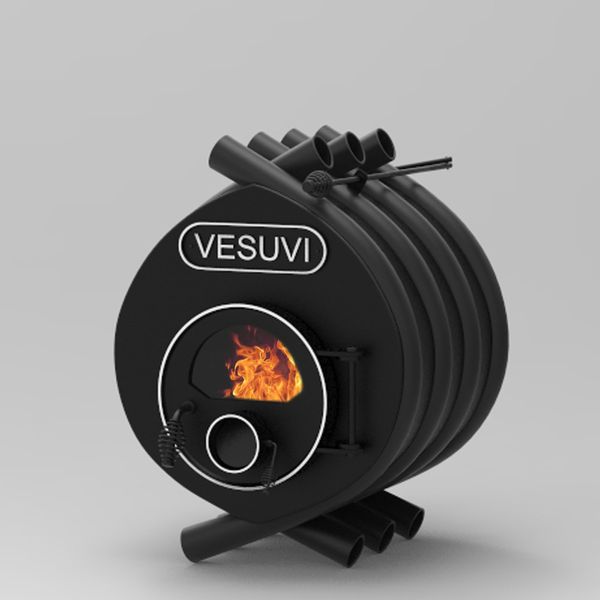 Печь для дома «Vesuvi» classic «ОO» стекло+перфорация «VESUVI» classic «ОО»CП фото