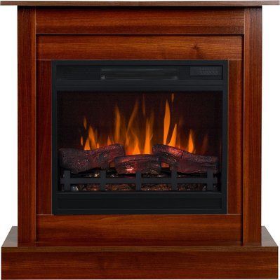 Електрокамін Aflamo Vigo Classic горіх + 60 LED 3D AFLAMO VIGO CLASSIC ОРЕХ фото