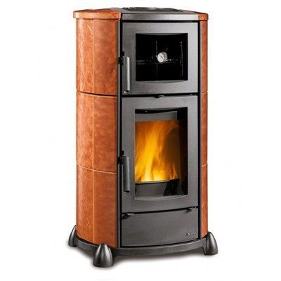 Піч-камін Nordica Cortina forno з духовкою Nordica Cortina forno фото