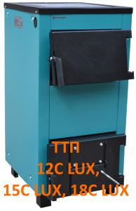 Котел твердопаливний ProTech ТТВ-18 Lux (потужність 18 кВт, охолоджувані колосники і варильна плита) Protech ТТП-18 Lux фото