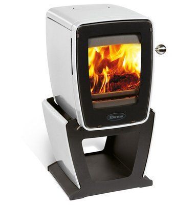 Чугунная печь Dovre Vintage 30 CR/E12 эмаль белая - 5 кВт Vintage 30 CR/E12 эмаль фото