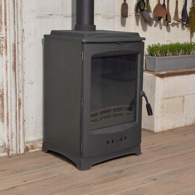Чавунна піч-камін Flame Stove Lodi Flame Stove Lodi фото