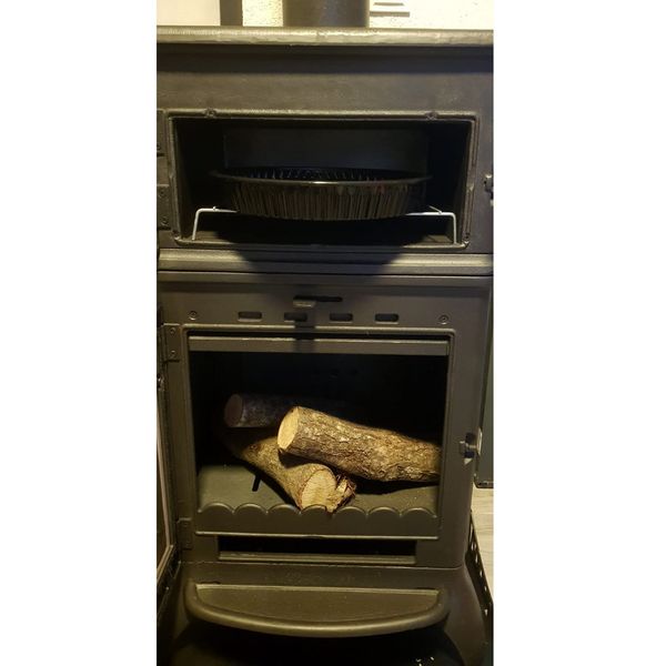 Чугунная печь-камин Flame Stove Modena Oven с духовкой Modena Oven фото