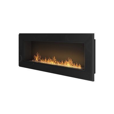 Біокамін Frame 120 см чорний Frame 120 см черный фото