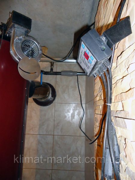 Бытовой твердотопливный котел длительного горения PlusTerm 7 кВт, котлы ПлюсТерм. PlusTerm 7 кВт фото