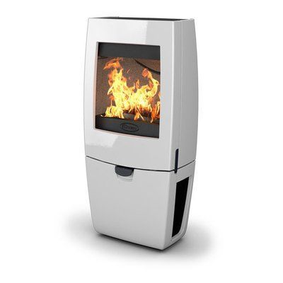 Чугунная печь Dovre Sense 400/E12 белая эмаль - 9 кВт Sense 400/E12 эмаль фото
