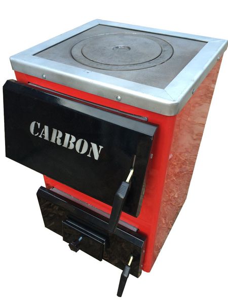 Котел на твердом топливе Carbon КСТО-18 П (с плитой 18 квт) Carbon КСТО-18П фото