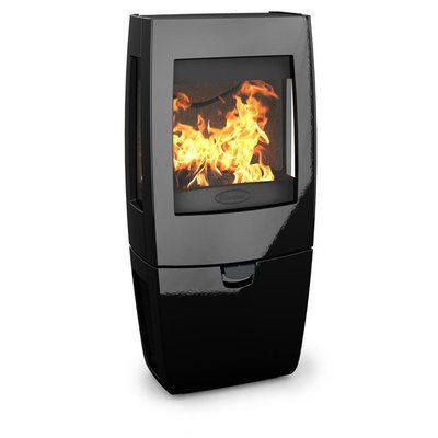 Чугунная печь Dovre Sense 403/E10 эмаль глянцевый черный - 9 кВт Sense 403/E10 эмаль фото