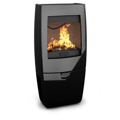 Чугунная печь Dovre Sense 400E10 эмаль глянцевый черный - 9 кВт Sense 400/E10 эмаль фото