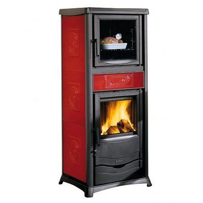 Отопительно-варочная печь Nordica Termo Rossella Plus c/forno D.S.A. Liberty+водный контур Termo Rossella Plus фото